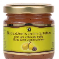 Extra jam with black truffle