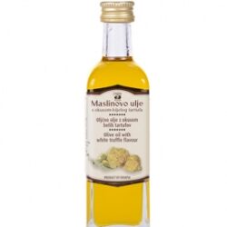 Extra virgin olive oil with white truffle